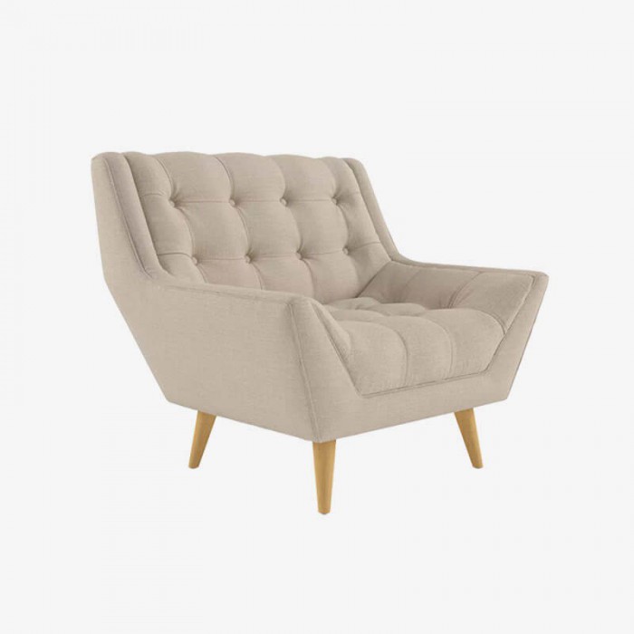 Modern Fabric Arm Chair