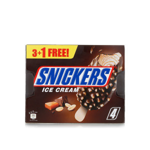 Snickers Ice Cream 4 Pack 212Ml